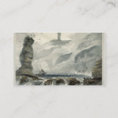 vuurtoren op Flamborough Head, uit boekdeel VI van Visitekaartje (Achterkant)