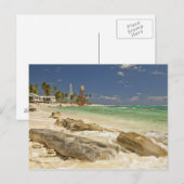 Vuurtoren op Half Moon Caye Natural Monument Briefkaart (Voorkant / Achterkant)