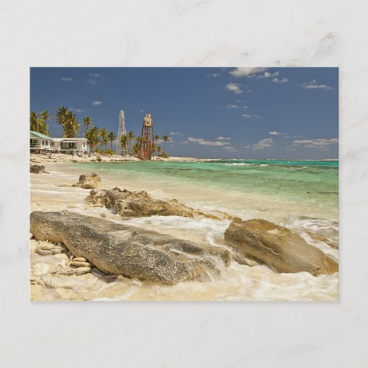Vuurtoren op Half Moon Caye Natural Monument Briefkaart (Voorkant)