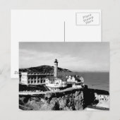 Vuurtoren op het eiland Alcatraz Briefkaart (Voorkant / Achterkant)