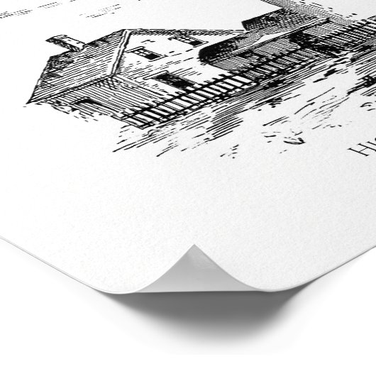 vuurtoren op het hoogland van Truro Poster (Hoek)