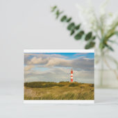 Vuurtoren op het Noord-Zee eiland Amrum Briefkaart (Staand voorkant)