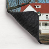 vuurtoren op het noorden, Milw WI Mousepad Muismat (Hoek)