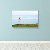 vuurtoren op het schiereiland Vatnsnes - IJsland Canvas Afdruk (Insitu (Houten vloer))