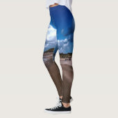 Vuurtoren op het strand leggings (Links)