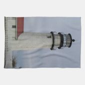 vuurtoren op kabeljauw theedoek (Horizontaal)