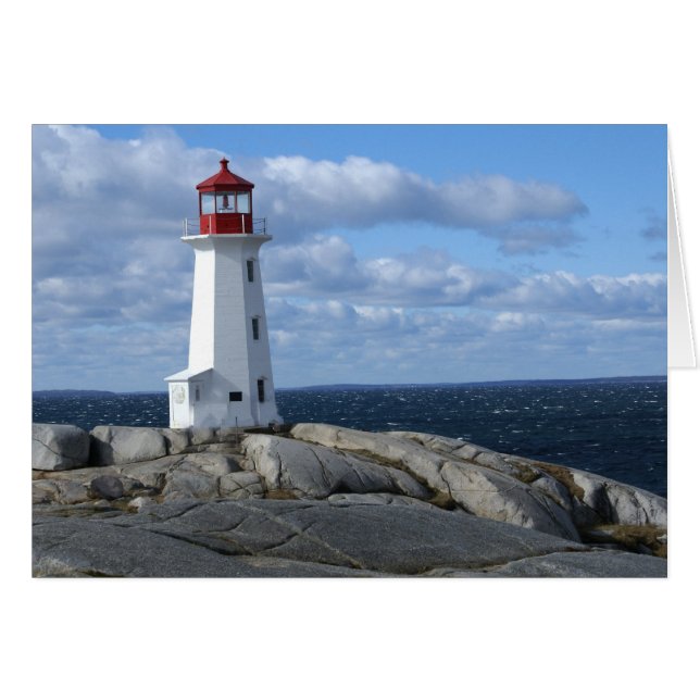 vuurtoren op Peggy's Cove (Voorkant Horizontaal)