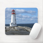 vuurtoren op Peggy's Cove Muismat (Met muis)