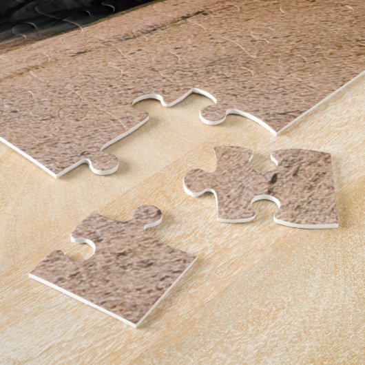 Vuurtoren op Rocks met Ocean Reflection Legpuzzel (Zijkant)