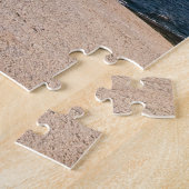 Vuurtoren op Rocks met Ocean Reflection Legpuzzel (Zijkant)