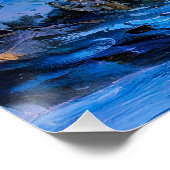 Vuurtoren op Rocky Coast Impressionist Seascape Perfect Poster (Hoek)