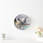 Vuurtoren op rotsvaste klok (Huis)