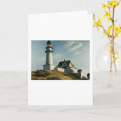 vuurtoren op twee lichten - Edward Hopper Kaart (Gele Bloem)