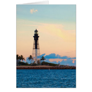 vuurtoren op zonsondergang