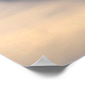 vuurtoren op zonsondergang poster (Hoek)