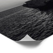 vuurtoren op zonsondergang poster (Hoek)