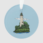 vuurtoren ornament (voorkant)