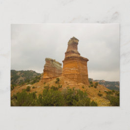 Vuurtoren, Palo Duro Canyon, Texas Briefkaart