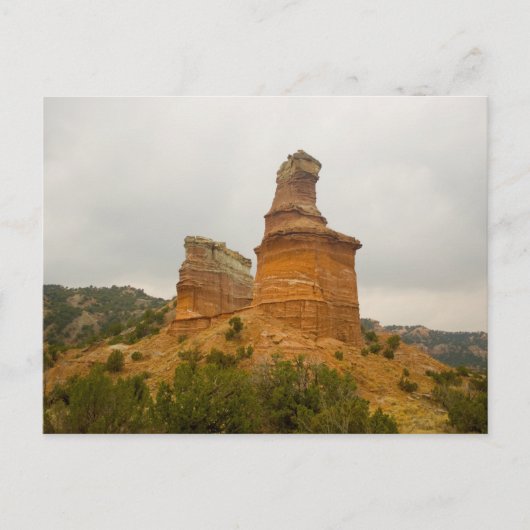 Vuurtoren, Palo Duro Canyon, Texas Briefkaart (Voorkant)