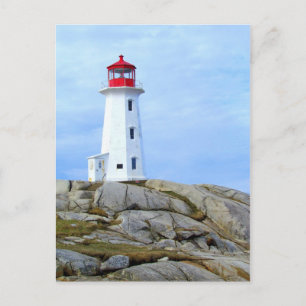 Vuurtoren, Peggy's Cove, NS Briefkaart