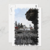 Vuurtoren Pemaquid Point in Bristol, Maine Briefkaart (Voorkant / Achterkant)