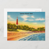 vuurtoren, Pensacola, Florida Travel Briefkaart (Voorkant / Achterkant)