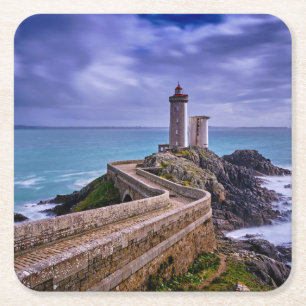 vuurtoren Petit Minou Lighthouse Frankrijk Kartonnen Onderzetters