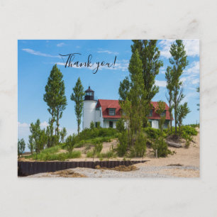 Vuurtoren Point Betsie Dankuwkaart Briefkaart