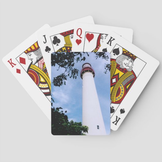vuurtoren pokerkaarten (Achterkant)