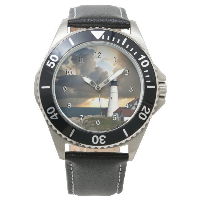 Vuurtoren Pols Horloge (Voorkant)