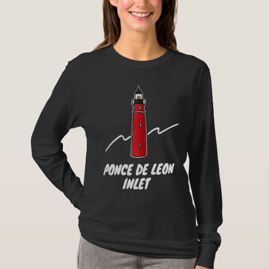 Vuurtoren Ponce De Leon Inlet T-shirt (Voorkant)