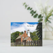 Vuurtoren Port Sanilac Briefkaart (Staand voorkant)