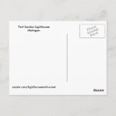 Vuurtoren Port Sanilac Briefkaart (Achterkant)