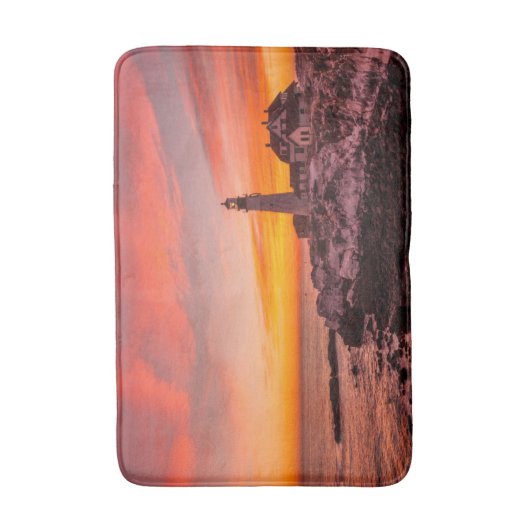 vuurtoren | Portland Head Kaap Elizabeth Maine Badmat (Voorkant Verticaal)