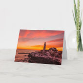 vuurtoren | Portland Head Kaap Elizabeth Maine Kaart (Voorkant)