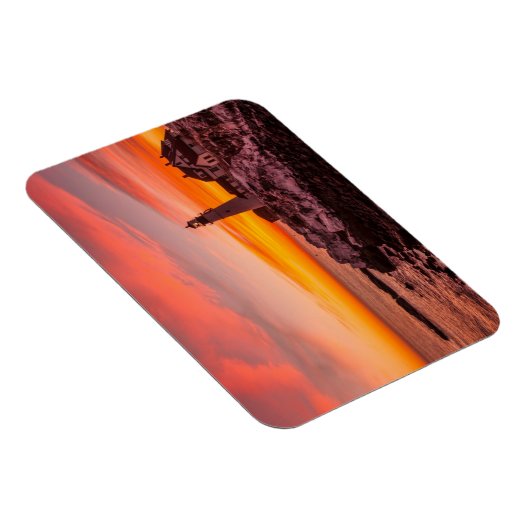 vuurtoren | Portland Head Kaap Elizabeth Maine Magneet (Rechterzijde)