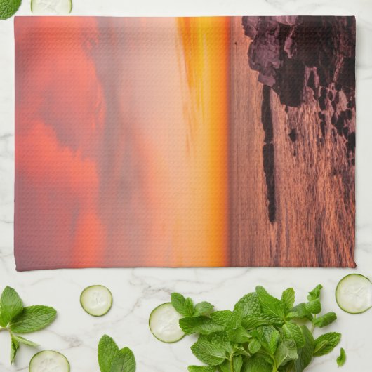 vuurtoren | Portland Head Kaap Elizabeth Maine Theedoek (Gevouwen)