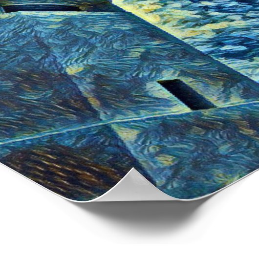 vuurtoren poster (Hoek)