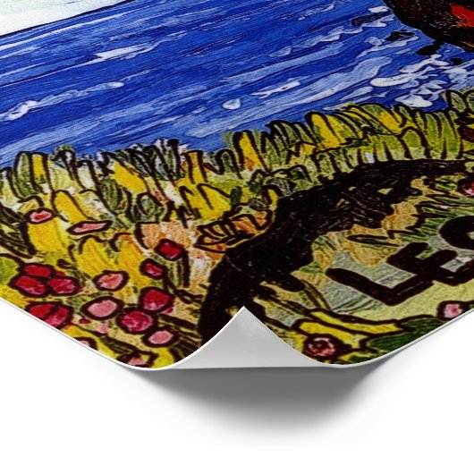 vuurtoren poster (Hoek)