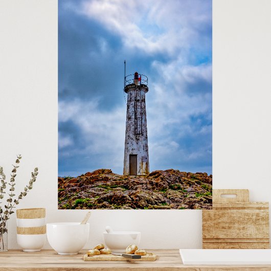 vuurtoren poster (Keuken)