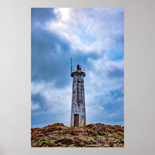 vuurtoren poster (Voorkant)