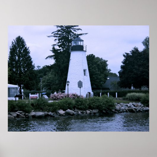 vuurtoren poster (Voorkant)