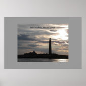 vuurtoren poster (Voorkant)