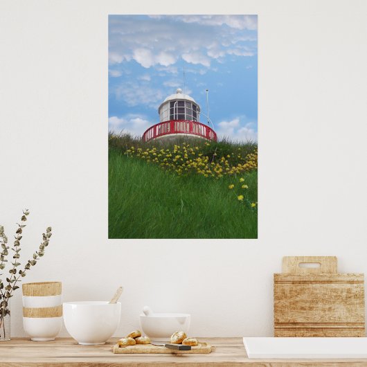 vuurtoren poster (Keuken)