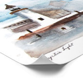 vuurtoren poster (Hoek)