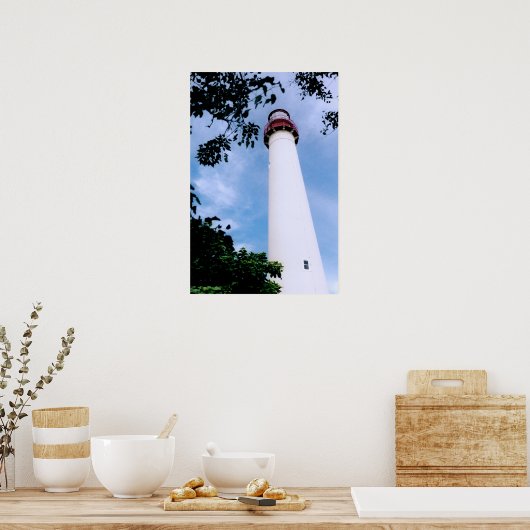 vuurtoren poster (Keuken)