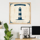 vuurtoren Poster 1 (Thuiskantoor)