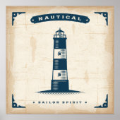 vuurtoren Poster 1 (Voorkant)