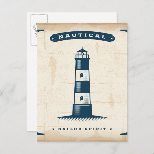  vuurtoren Poster 1 Briefkaart (Voorkant / Achterkant)