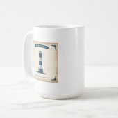 vuurtoren Poster 1 Koffiemok (Voorkant links)